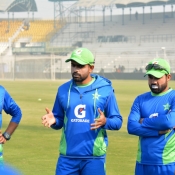 Pakistan Team training and practice session at MCS