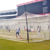 England Team training and practice session at MCS