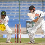 Day 4: 1st Test - Pakistan vs New Zealand at National Bank Cricket Arena