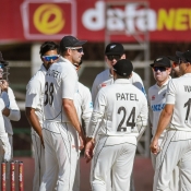 Day 5: 1st Test - Pakistan vs New Zealand at National Bank Cricket Arena