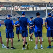 New Zealand Team training and practice session ahead of ODI series