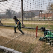 Pakistan Women team practice at NHPC, Lahore