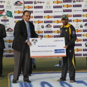Babar Azam receives Best batsman award