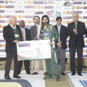 Prize distribution ceremony in 5th One Day between Pakistan A and Kenya