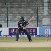 Fawad Alam plays a shot