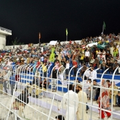 Crowd at Iqbal Stadium Faisalabad
