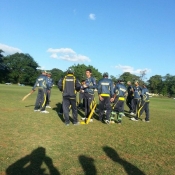 Pakistan Under-19s team during practice session