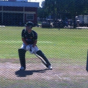 Shan Masood batting in the nets