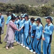 Day 1 of the 11th Mohtarma Fatima Jinnah National Women CricketChampionship