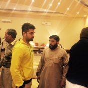 Ahmed Shehzad meets the families of Army Public School Peshawar students