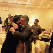 Yasir Shah meets the families of Army Public School Peshawar students