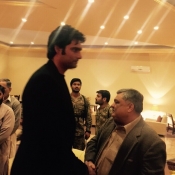 Mohammad Irfan meets the families of Army Public School Peshawar students