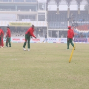 Practice session before the start 4th One Day between Pakistan A and Kenya