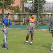 Practice session (1 March 2016) at Sher-e-Bangla Stadium, Mirpur