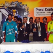 Press conference of Faysal Bank T20 Cup 2013/14
