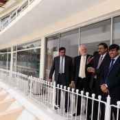 H.E. Peter Heyward Australian High Commissioner visited PCB and NCA today
