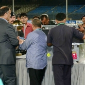 ICC World Cup 2015 Trophy reached at National Stadium Karachi