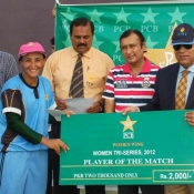 Women Cricket Triangular T20 Tournament 2012 Final in Karachi
