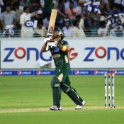 Umar Akmal skies the ball