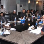 Chairman PCB Ch. Zaka Ashraf meeting with former players
