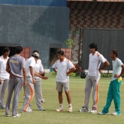 PCB-UFONE Fast bowlers camp under the supervision of Wasim Akram and Muhammad Akram Pakistan National Fast Bowlers Coach at National Stadium, Karachi.