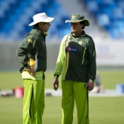Practice Session before starting the 1st Test - Pak & Eng