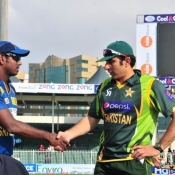 Pakistan v Sri Lanka 3rd ODI 22 Dec 2013 at Sharjah Cricket Stadium