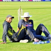 Pakistan Cricket Team Practice Session ahead of ODI Series vs Sri Lanka