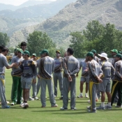 Day One pictures of Pakistan Team training camp at Abbottabad