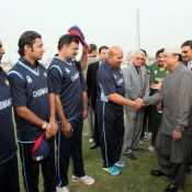 Inauguration of the newly build Shaheed Mohtarma Benazir Bhutto International Cricket Stadium at Garhi Khuda Bakhsh on Wednesday 26th December 2012