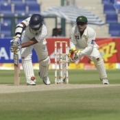 PAK VS SL - First Test Match - day 4 - First Session