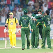 Pakistan vs Australia 1st Twenty20 at Dubai Sports City Stadium