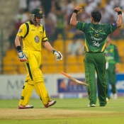 Pakistan vs Australia 2nd ODI at Abu Dhabi