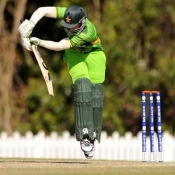 Pakistan Under-19s v New Zealand Under-19s match in ICC U-19 World Cup 2012