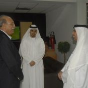 PCB Marketing's Mr. Tariq Rahim with Mr. Abdul Rahman Bukhatir & Mr. Mazhar Khan
