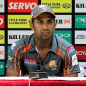 Wahab Riaz press conference before the Lahore Lions match against CSK