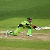 Misbah-ul-Haq plays a reverse sweep