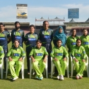 Pakistan Women team group photo in 2nd ODI