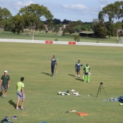 Pakistan Cricket Team Playing Practice Match at Raby Sporting Complex