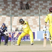 Shoaib Malik plays a cut shot