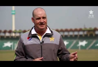 Pakistan team Head Coach, Mickey Arthur at GSL